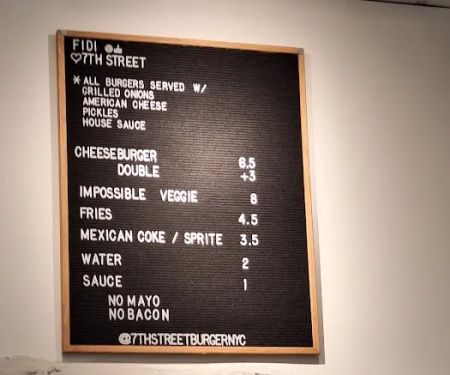 7th Street Burger Financial District