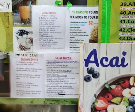 Smoothie & Bubble Tea Cart