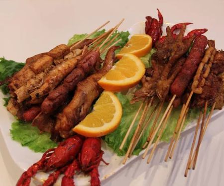 Funny BBQ 98 u805au70b9u4e32u5427