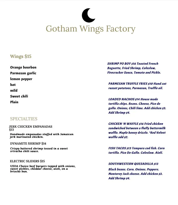 Gotham Wing Factory Picture 3