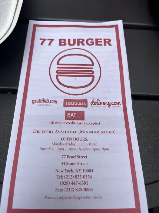 77 Burger Picture 1