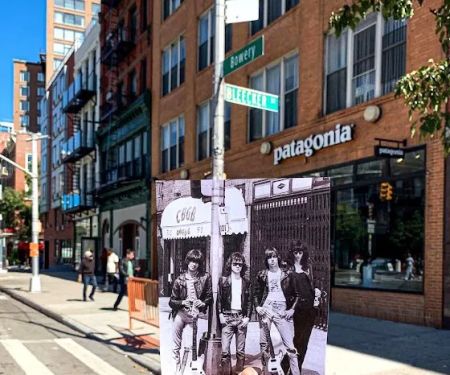 Former site of CBGB's