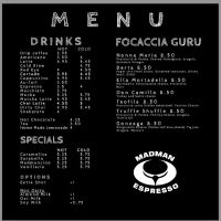 Madman Espresso at NYU Tisch School (NYU TISCH BUILDING ACCESS REQUIRED) ico
