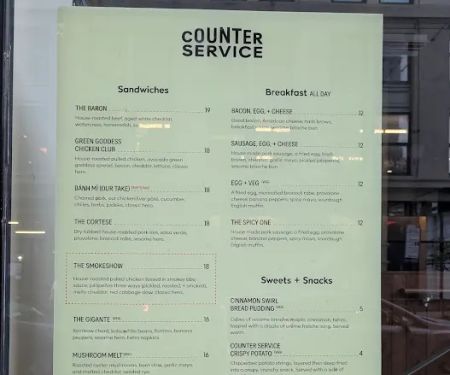 Counter Service