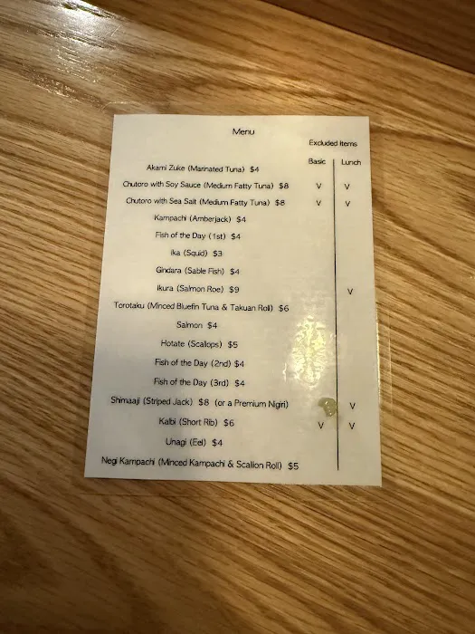 Sushi W - East Village Picture 4