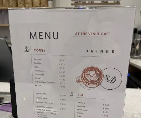 At The Venue Cafe