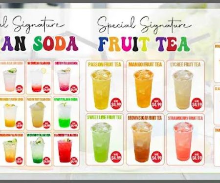 Bubble tea store