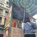 Coffee and donut cart