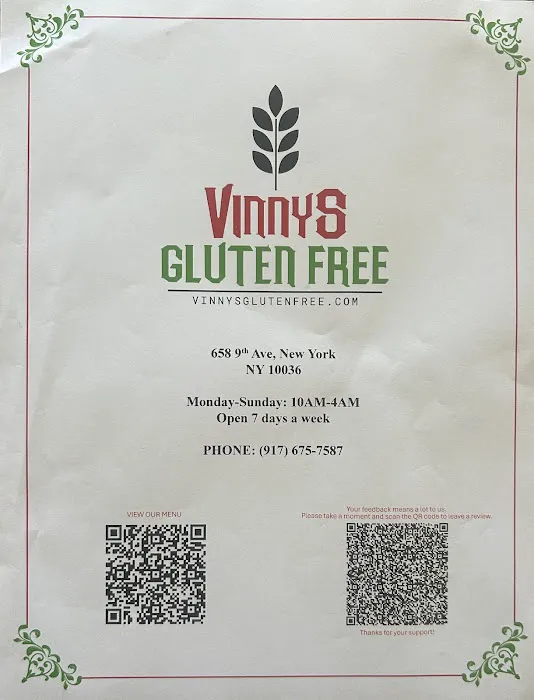 Vinny’s Gluten Free Kitchen Picture 1