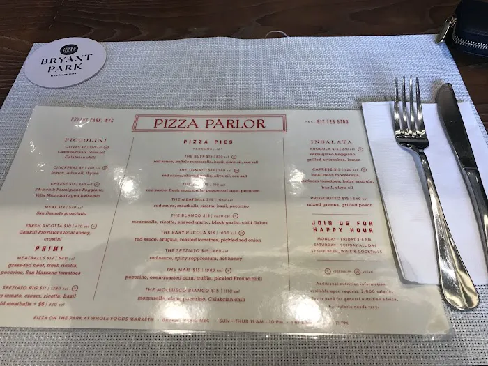 Bryant Park Pizza Picture 7