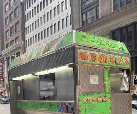 Mr. Khan's halal food cart