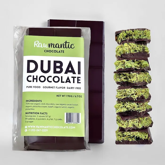 Rawmantic Chocolate | Dubai Chocolate Sugar-Free Vegan Chocolatier Picture 9