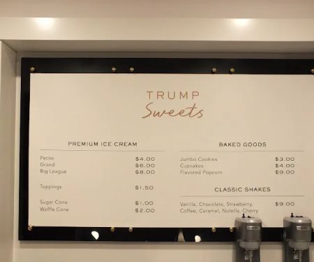 Trump Ice Cream Parlor