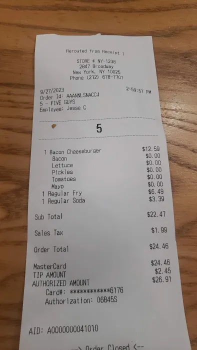 Five Guys Picture 5