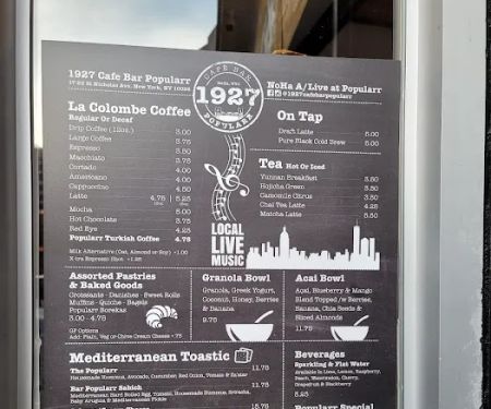1927 Cafe Bar Popularr