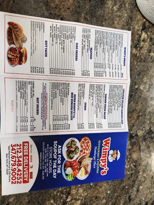 Wimpys Restaurant and Pizzería Picture 5