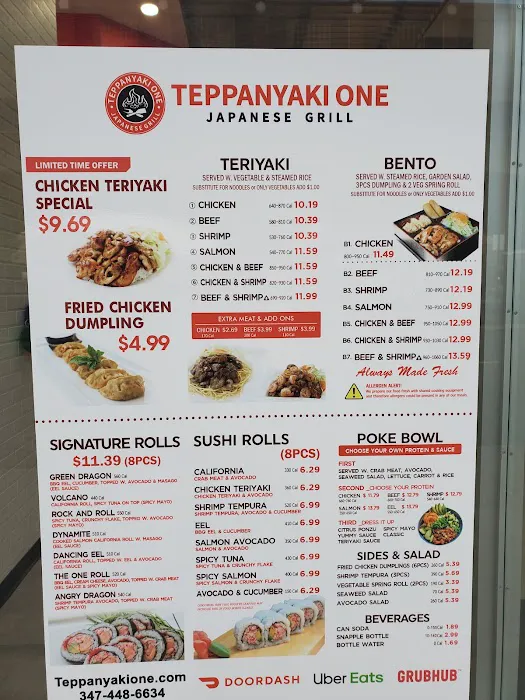 Teppanyaki One Teriyaki & Sushi Picture 4