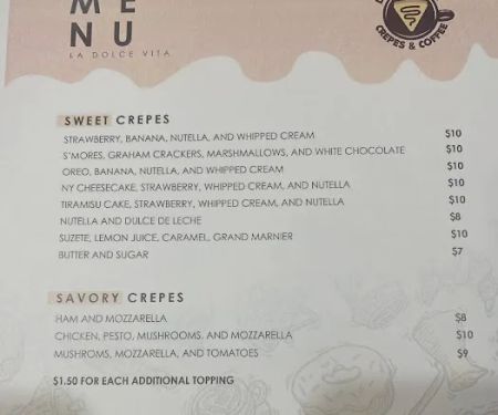 La Dolce Vita Crepes and Coffee Corp