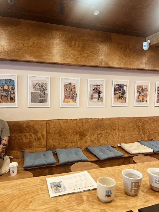 Blue Brown Cafe Picture 1
