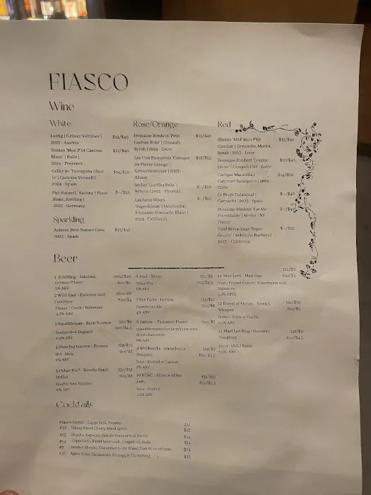 Bar Fiasco Picture 8