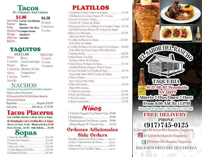 El Sabor Del Rancho Taqueria Picture 6