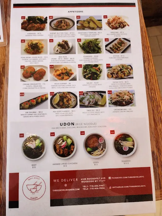 Three Bowls Ramen Picture 3