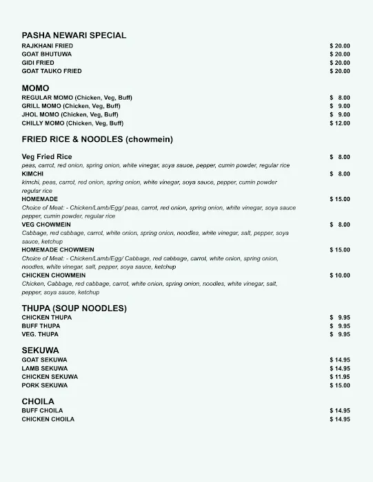 Pasha Newa Fusion and Grill Picture 1