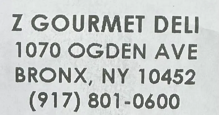 Z GOURMET DELI Picture 1