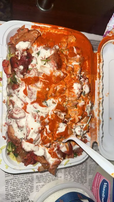 Chicken/lamb over rice cart Picture 1