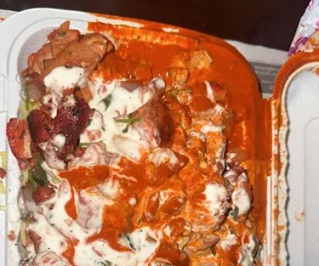 Chicken/lamb over rice cart