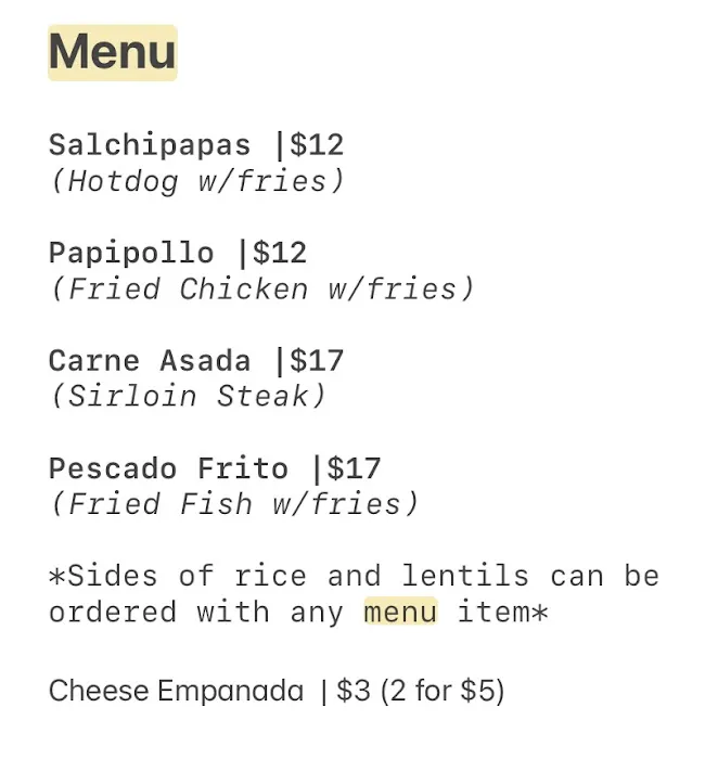 Salchipapas Maria Picture 4