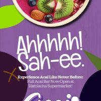 Acai Bar at Hatzlacha Supermarket ico