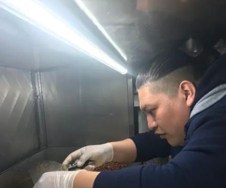 Tacos alfredo