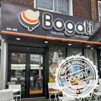 Bogati helados con queso ico