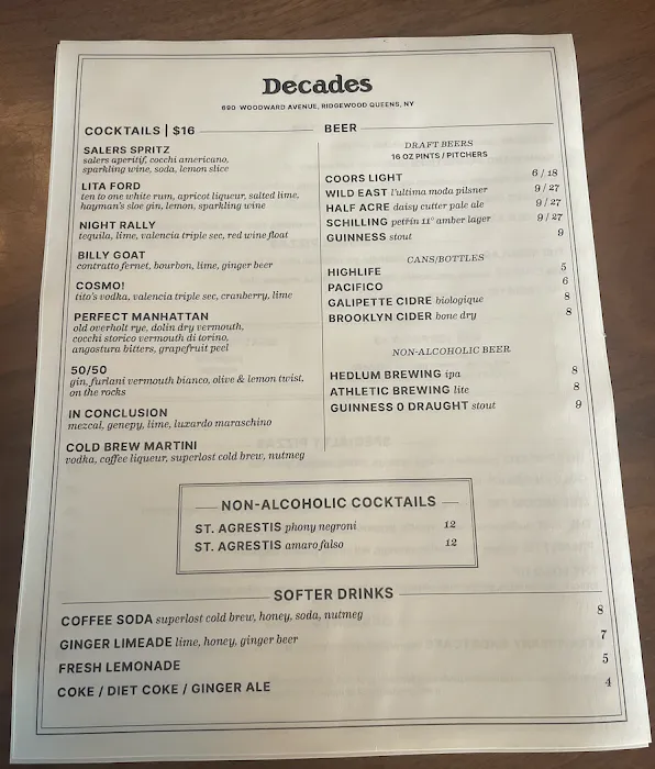 Decades Pizza | Bar and Restaurant in Ridgewood, Queens - NYC Picture 9