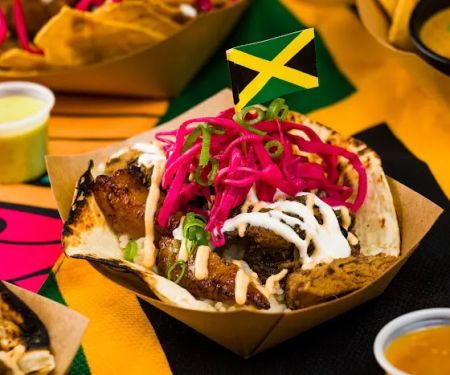 2 Girls & a Cookshop - Jamaican Tacos