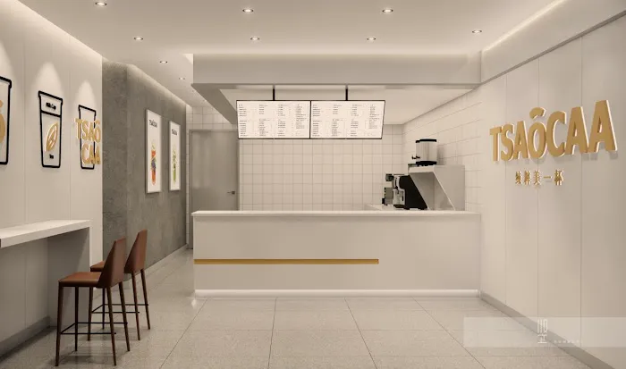 朝茶 Tsaocaa bubble tea store Picture 8