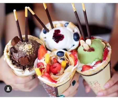 Eight Turn Crepe