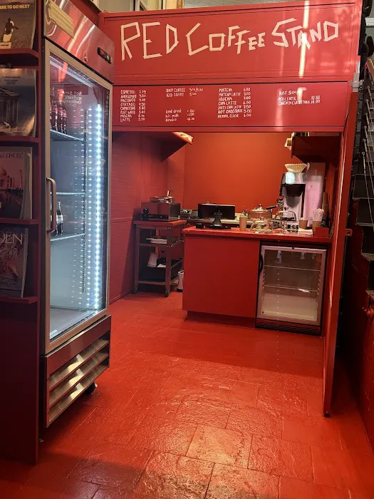 Red Coffee Stand Picture 8