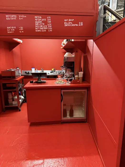 Red Coffee Stand Picture 4