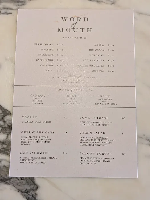 Word of Mouth Picture 5