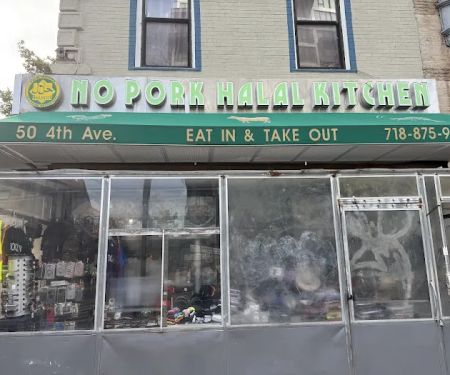 No pork halal kitchen