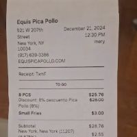 Equis Pica Pollo (207 st) ico