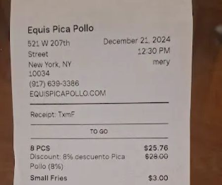 Equis Pica Pollo (207 st)