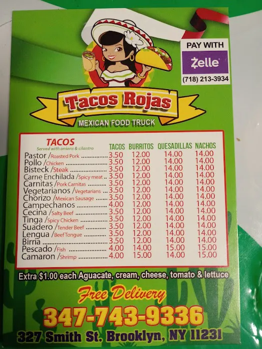 Tacos rojas mexican food Picture 1