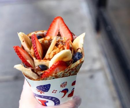 T-swirl Crepe - Forest Hills