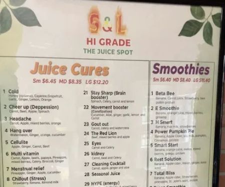 S & L Higrade The Juice Spot