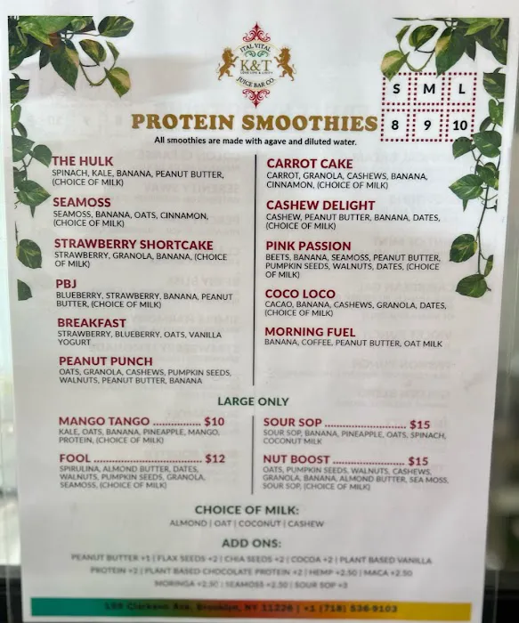 K&T's Ital Vital Juice Bar Picture 1