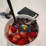 Blueberry Mahwah Frozen Yogurt, Açaí Bowl, Bubble Tea, Smoothie