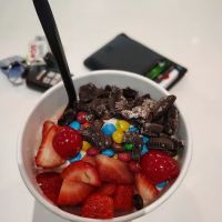 Blueberry Mahwah Frozen Yogurt, Açaí Bowl, Bubble Tea, Smoothie ico